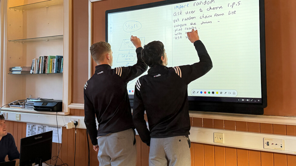 St Kieran's College upgrades its classroom technology with ActivPanel 9