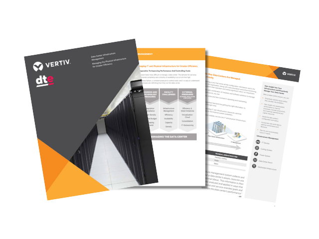 Vertiv Data Center Infrastructure Management Brochure