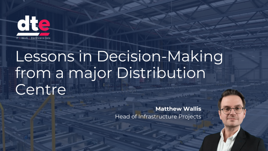 Lessons in Decision-Making from a major Distribution Centre